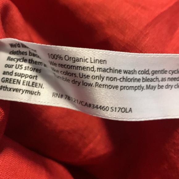 Eileen Fisher Organic Linen Top - Picture 5 of 5